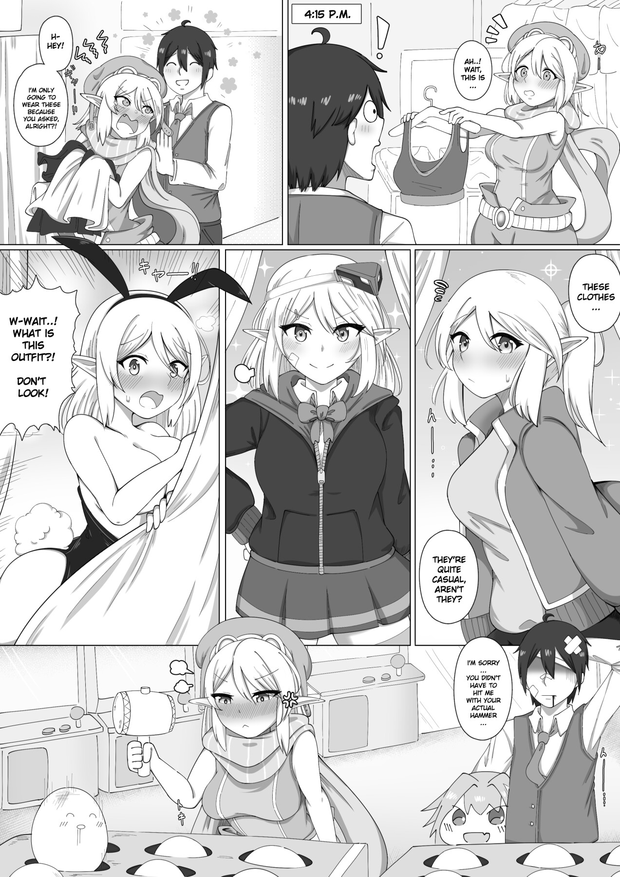 Hentai Manga Comic-Affinity : Lolita - The Steel Elf's Day Off-Read-5